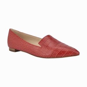 Nine West Abay Loafers - Red - Ireland (GS3016274)